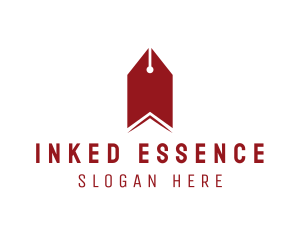 Simple Ink Pen Writer  logo design