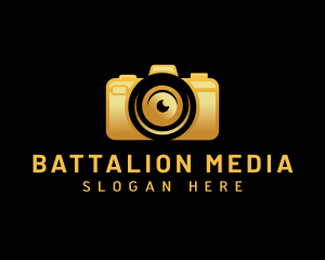 Photographer Camera Media logo design