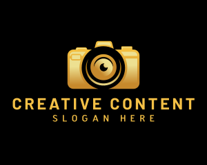 Photographer Camera Media logo design