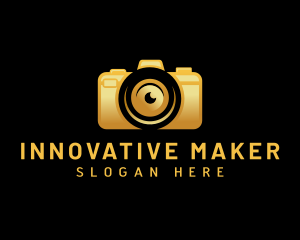 Photographer Camera Media logo design