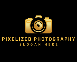 Photographer Camera Media logo design