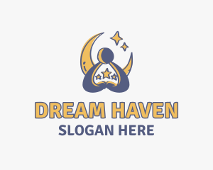 Doodle Dream Human Star logo design