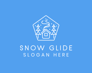 Winter Snow Home logo design