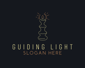 Wax Candle Decoration logo design