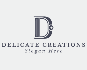 Lawyer Legal Advice Firm Letter D logo design