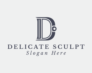 Lawyer Legal Advice Firm Letter D logo design