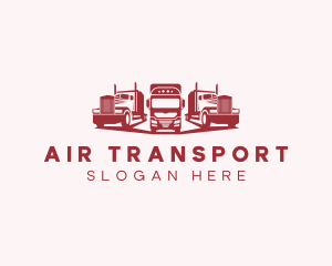 Logistics Fleet Truck logo design