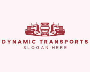 Logistics Fleet Truck logo design