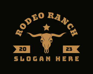 Wild Bull Ranch logo design