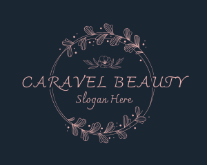 Floral Hairdresser Beauty logo design