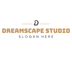 Unique Clean Studio logo design