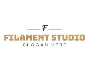 Unique Clean Studio logo design