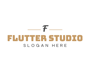 Unique Clean Studio logo design