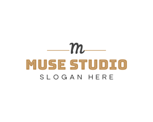 Unique Clean Studio logo design