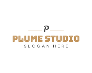 Unique Clean Studio logo design