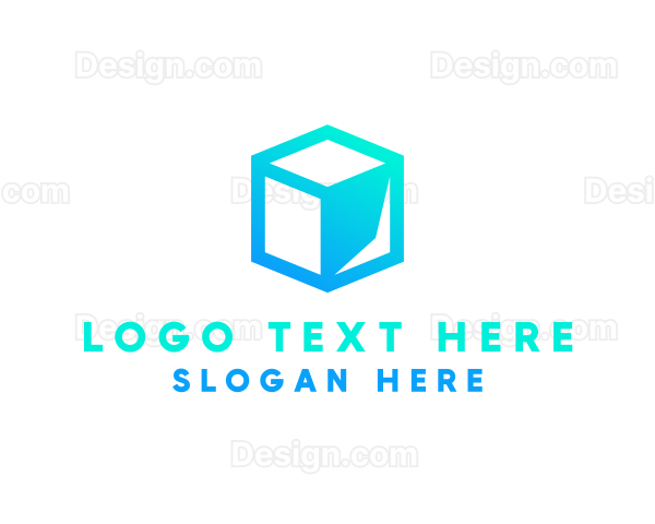 Data Tech Cube Logo
