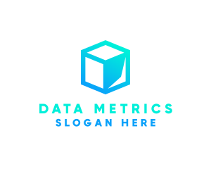 Data Tech Cube logo design