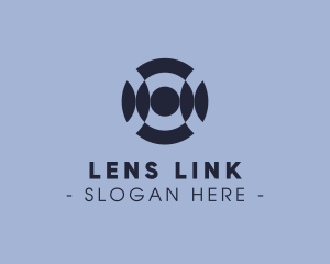 Digital Eye Lens logo design