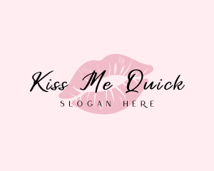 Feminine Lips Kiss logo