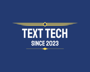 Military Aviation Text logo