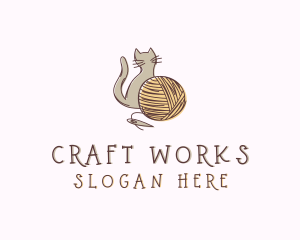 Sewing Cat Yarn logo