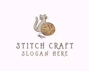 Sewing Cat Yarn logo