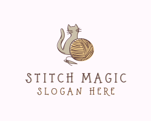 Sewing Cat Yarn logo