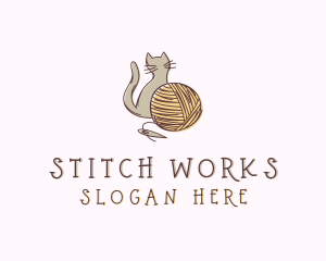 Sewing Cat Yarn logo