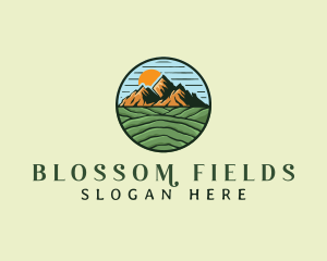 Mountain Field Farm logo design