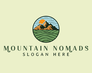 Mountain Field Farm logo design