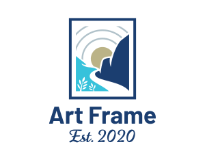 Abstract Valley Frame logo