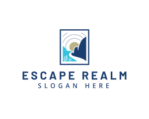Abstract Valley Frame logo