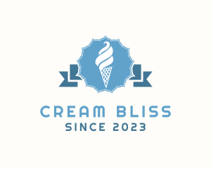 Dairy Ice Cream Snack logo design