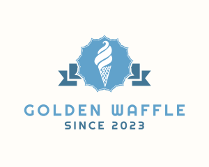 Dairy Ice Cream Snack logo design