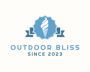 Dairy Ice Cream Snack logo design