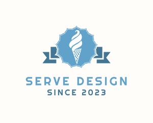 Dairy Ice Cream Snack logo design