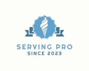 Dairy Ice Cream Snack logo design