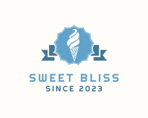 Dairy Ice Cream Snack logo design