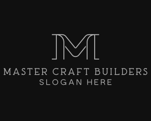 Architect Contractor Builder logo design