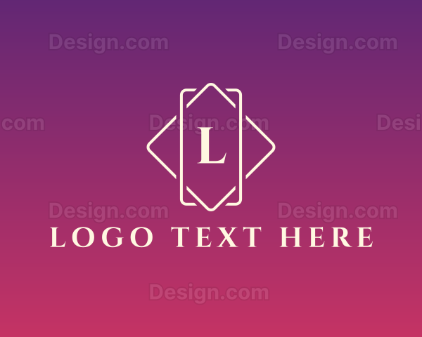 Elegant Diamond Jewelry Boutique Logo