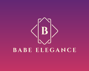 Elegant Diamond Jewelry Boutique logo design