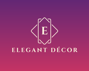 Elegant Diamond Jewelry Boutique logo design