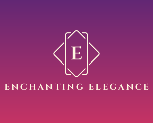 Elegant Diamond Jewelry Boutique logo design