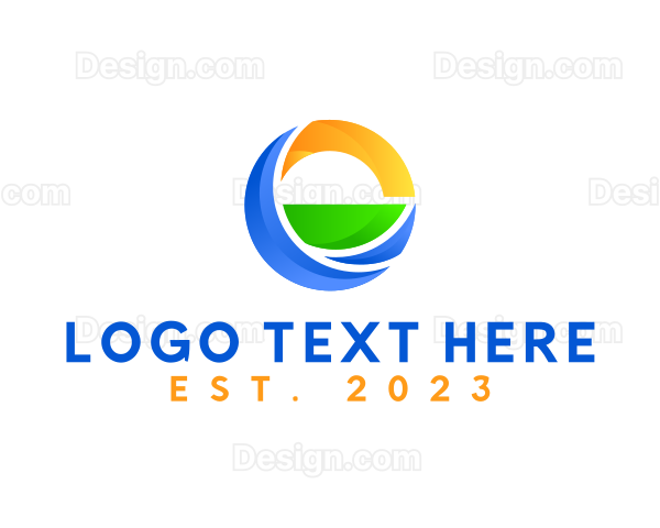 Tourist Nature Landscape Logo