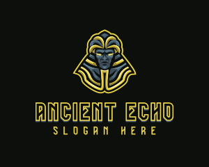 Ancient Angry Pharaoh logo design