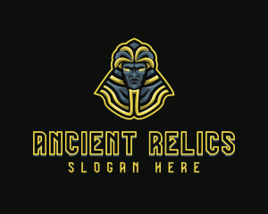 Ancient Angry Pharaoh logo design