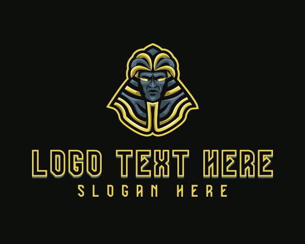Pharaoh logo example 4