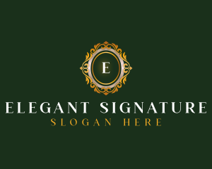 Elegant Ornament Royalty logo design