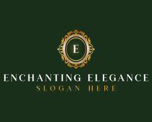 Elegant Ornament Royalty logo design