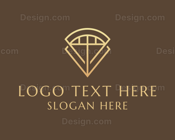 Diamond Jewelry Gemstone Logo